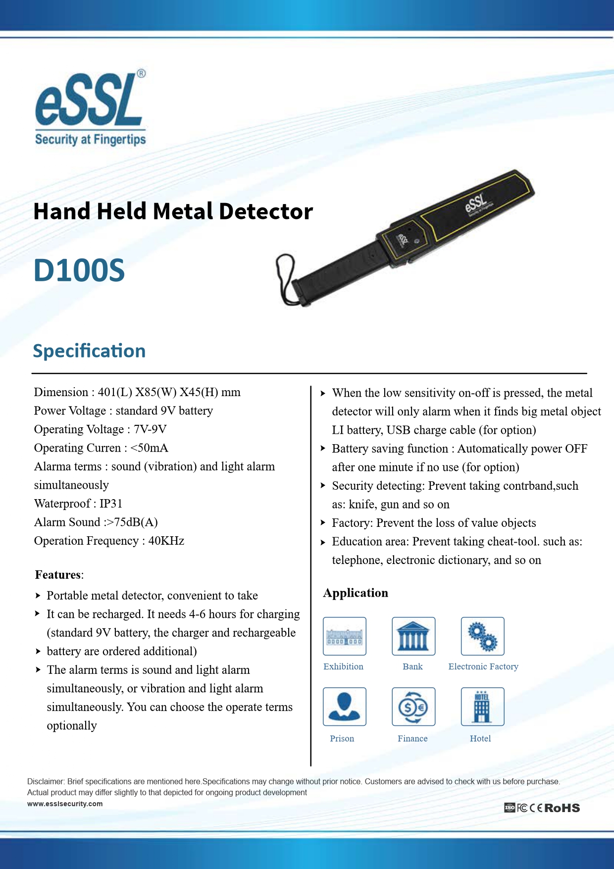 Hhmd Metal Detector With Warranty | HHMD