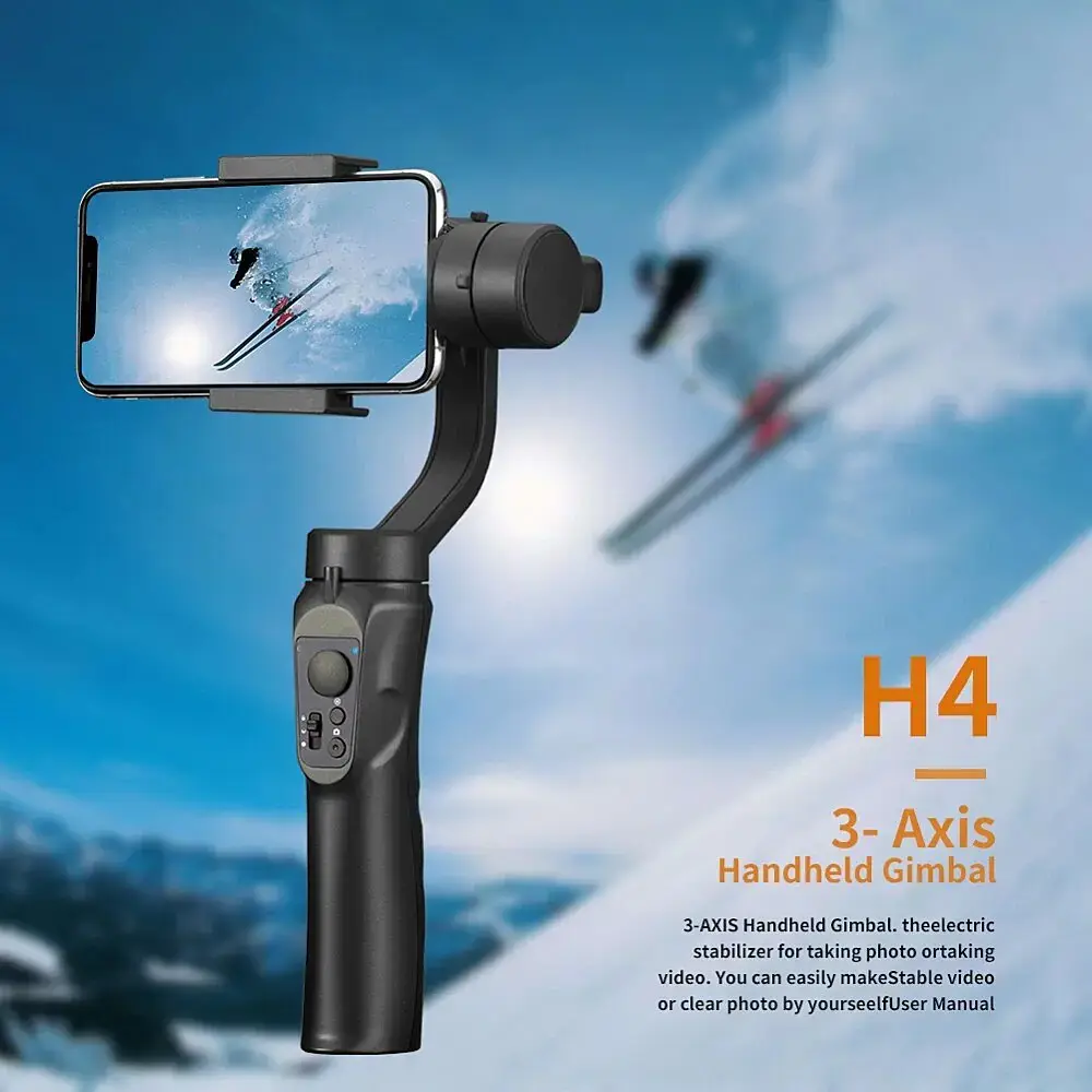 Buy Dkian h4 Stabilizer Gimbal 3 Axis for Smartphone Action Gopro 