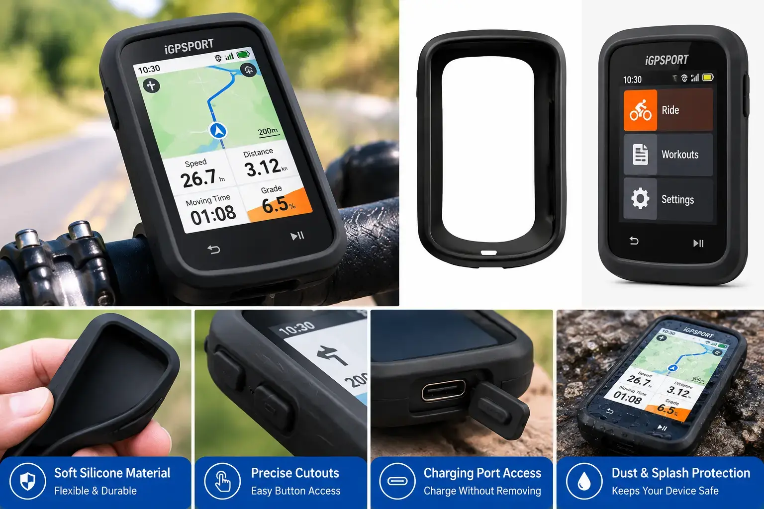 iGPSPORT BSC 200S/300T Protective Case | Bike Cover
