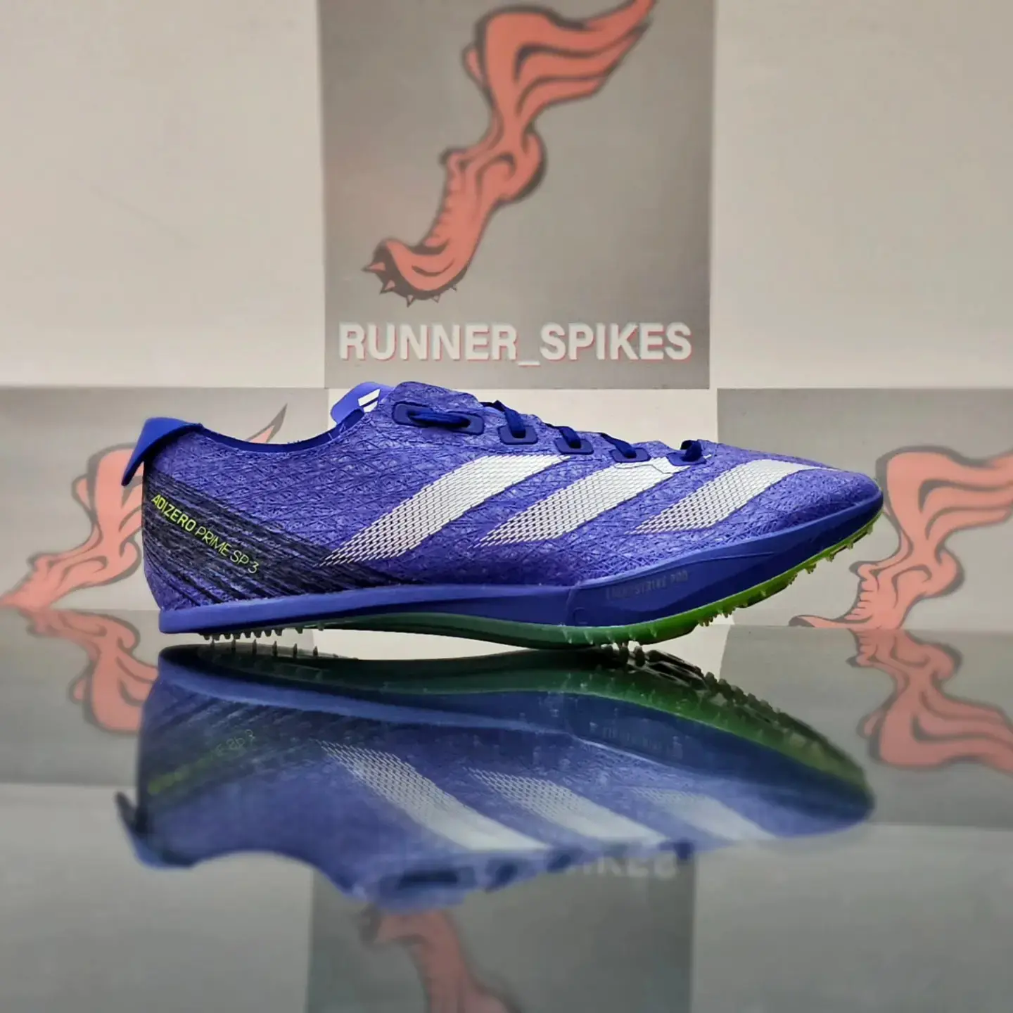 Adidas Adizero prime sp 3 blue online at RUNNER SPIKES