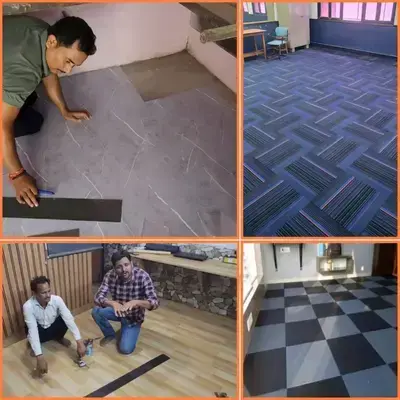 Buy Gym Tile Rubber Black online at best price Perfect Floor