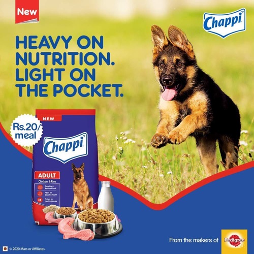 Buy Chappi Adult Dry Dog Food Chicken Rice online at best