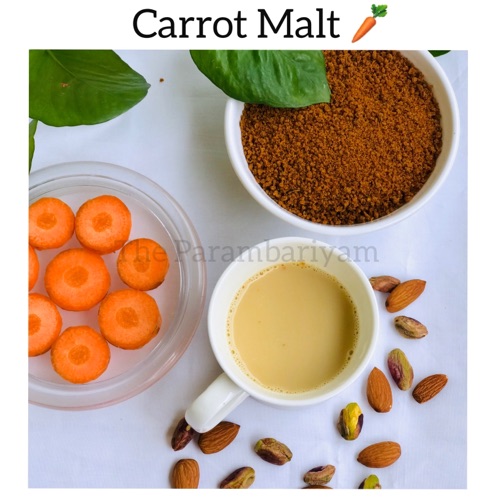 Carrot malt benefits