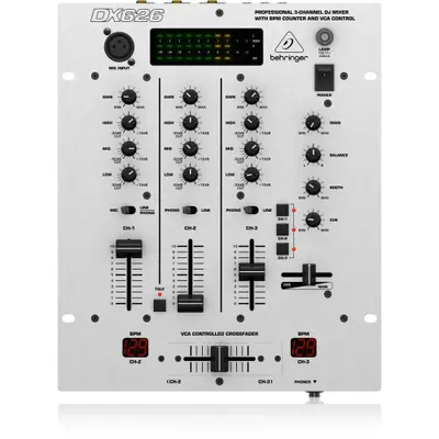 Buy Behringer DX626 Professional 3-Channel DJ Mixer online at best