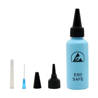 50ML Antistatic Solvent Plastic Bottle with Needle For Lotio