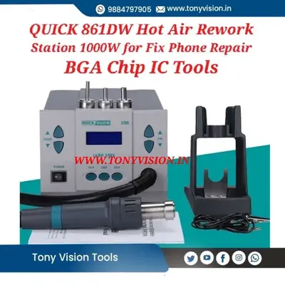 Quick 861DW 1000W Lead Free SMD Rework Station
