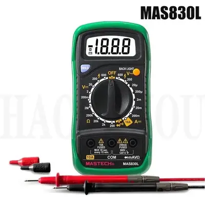 Order Mastech MAS830L Digital Multimeter DC Current Tester Online From ...