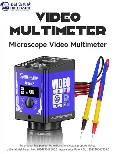 Buy Mechanic Action 2 38MP Microscope Video Multimeter Camer