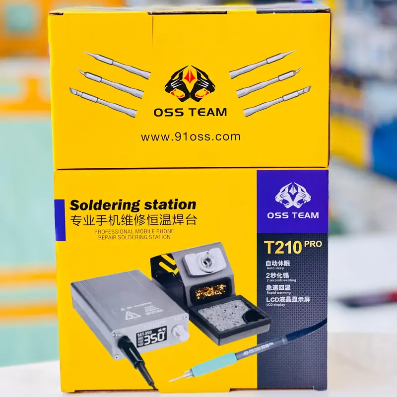 Hakko FX888DX Soldering Station - Blue/Yellow