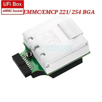 UFS 2in1 BGA254 / BGA153 Test Socket Adapter for UFI-UFS Prog Box