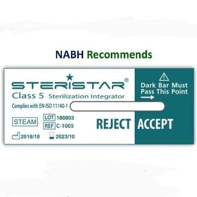 Buy STERISTAR Chemical Indicators Class-5 (STEAM) Tablet online at best ...