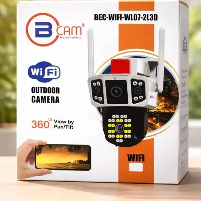Smart Wireless Security Camera for Outdoor Surveillance
