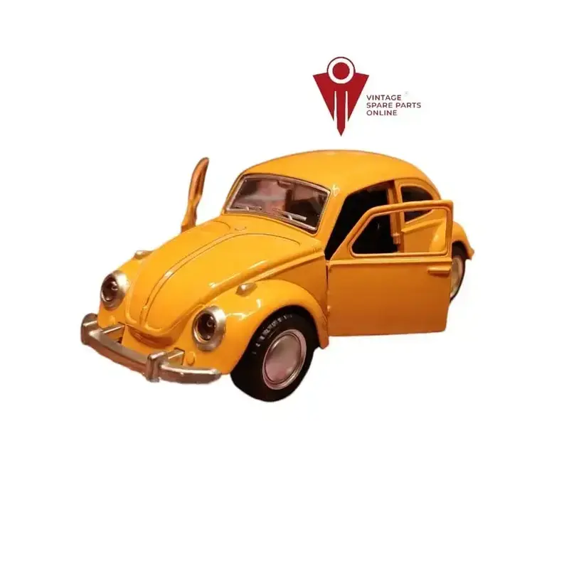Buy Yellow Vintage Volkswagen Beetle 5 inch Scale Die Cast Metal