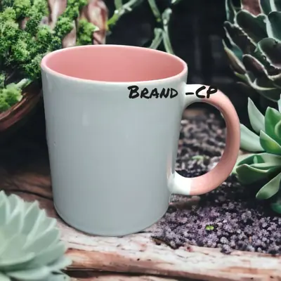 PINK INNER COLOUR 3 TONE MUG |best price |Creative Products