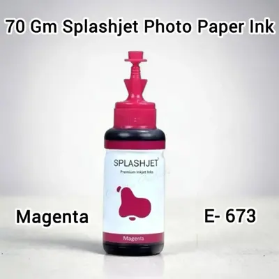 SPLASHJET 70 GM PHOTO PAPER INK E-673- MAGENTA at best price