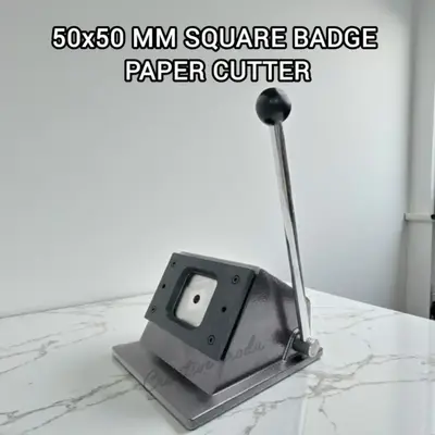 50x50 MM SQUARE BADGE PAPER CUTTER online|Creative Products