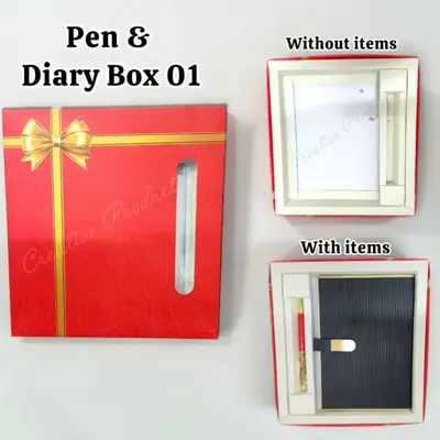 PEN & DIARY BOX 01 online at best price | Creative Products