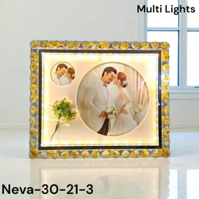 RESIN RECTANGLE NEVA LED FRAME 30-2103 8X10|CreativeProducts