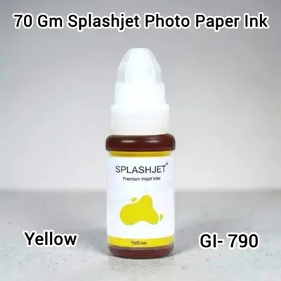 SPLASHJET 70 GM PHOTO PAPER INK GI-790- YELLOW at best price