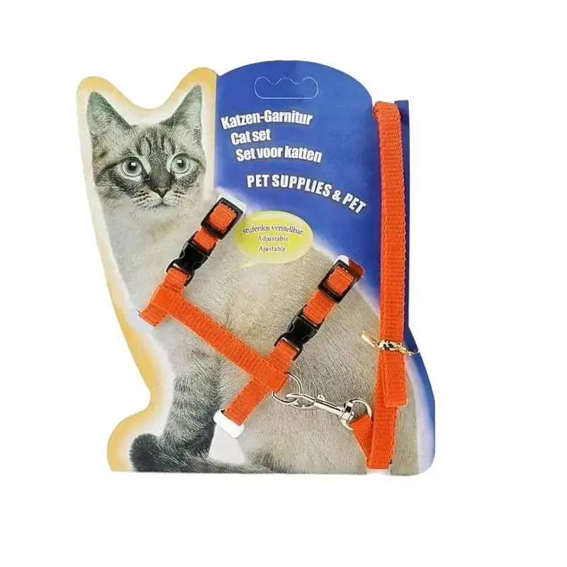 Harness And Lead For Garden Cat Collar Leash Cat Collars
