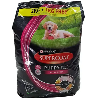 Buy Purina Supercoat Puppy 3kg online at best price Pet Mart