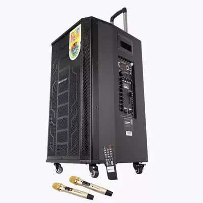 Buy Zebronics Metal Pro 15 Inch Karaoke Trolley Speaker online at