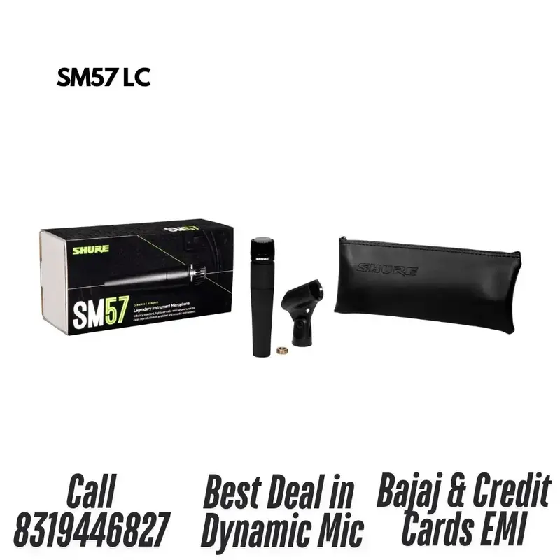 Buy Shure SM57 LC Dynamic Microphone For Instrument online at best