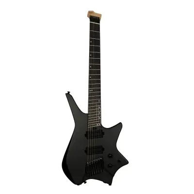 ◆6st Headless Guitar See Thru Black Buy HEX Z507/GB Headless Electric Guitar 7 STRING 10% OFF