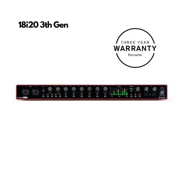 Buy Focusrite Scarlett 18i20 3rd Gen at Best Price Call Us