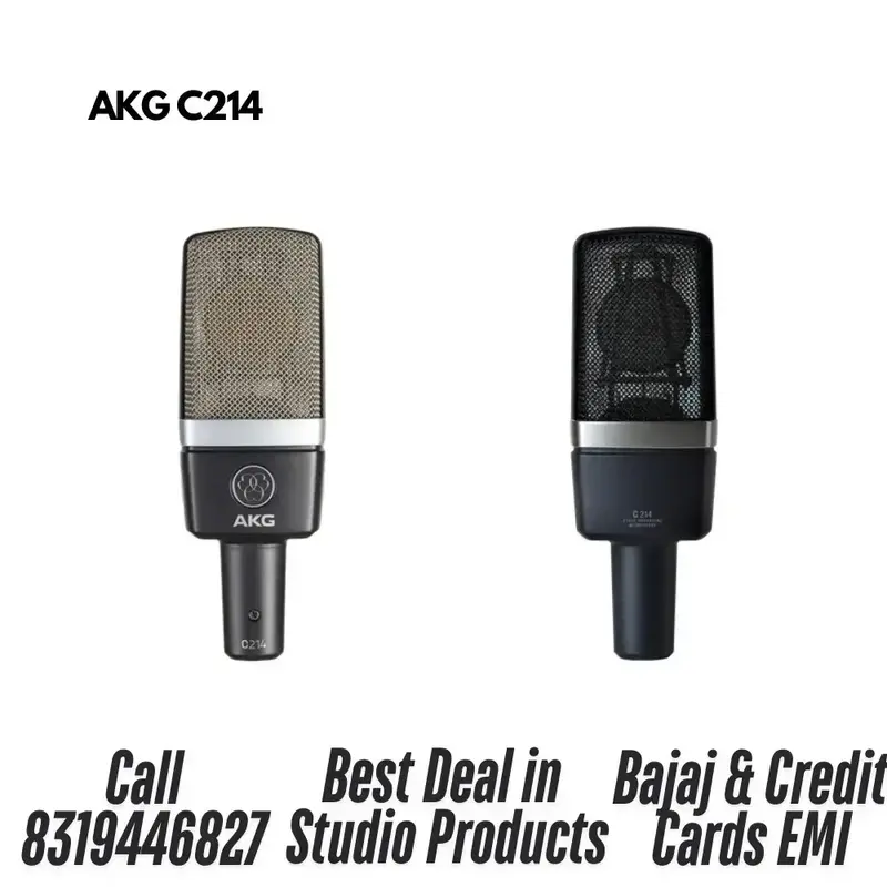 Buy AKG C214 Condenser Microphone Large Diphargm online at best