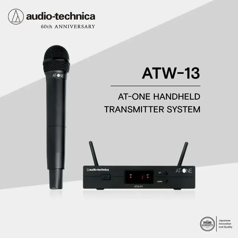Audio Technica ATW13 Wireless Microphone System