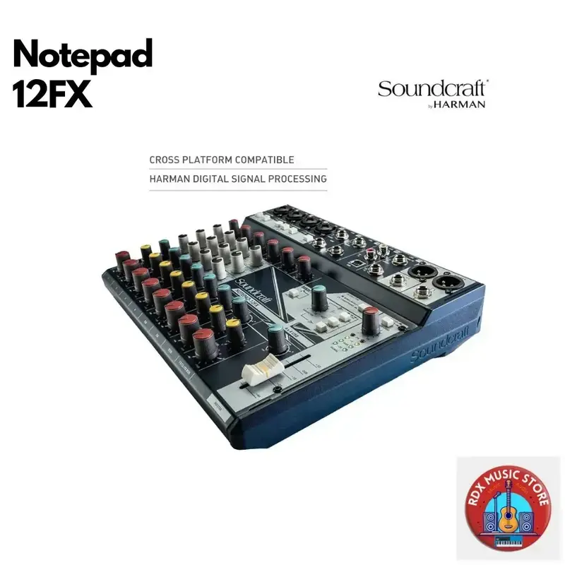 Buy Soundcraft Notepad 12FX Small Format Analog Mixing Console
