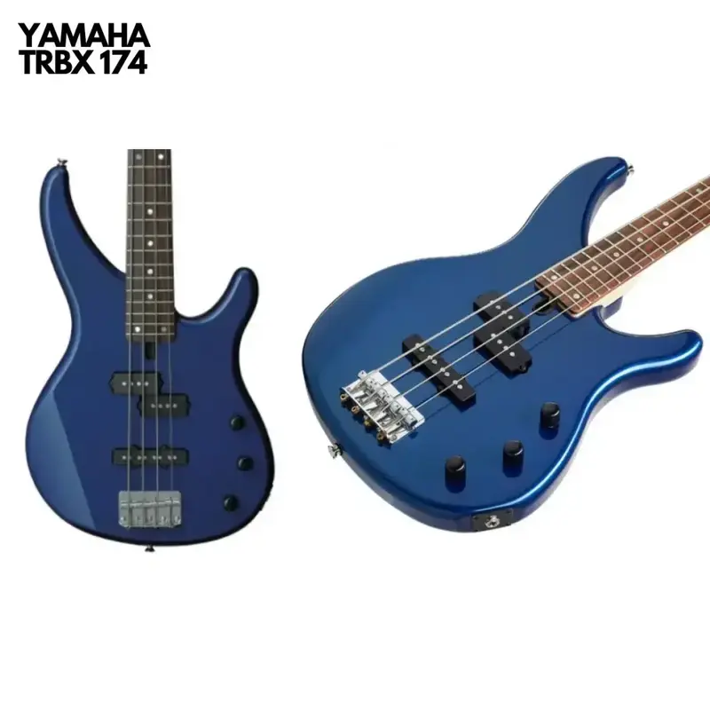 Yamaha TRBX174 Bass Guitar Blue Best Buy From RDX Music Store