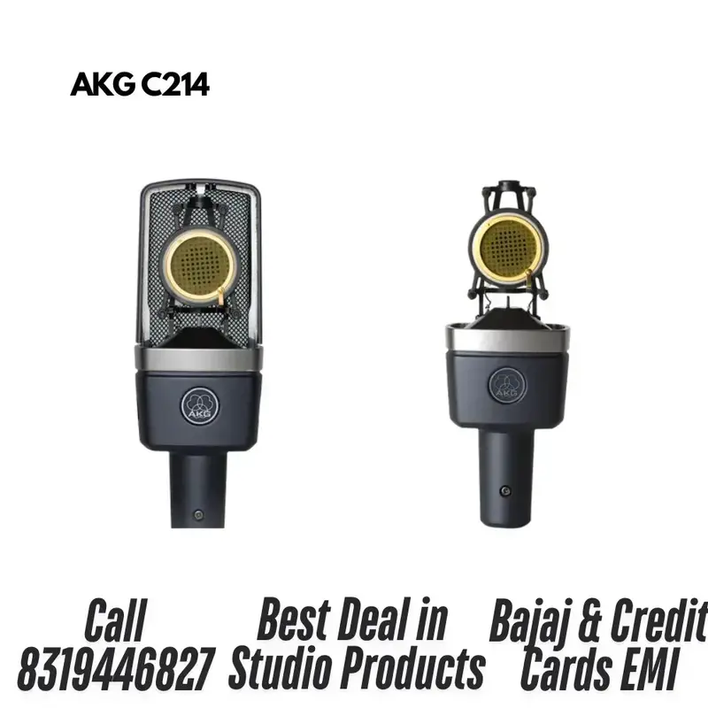 Buy AKG C214 Condenser Microphone Large Diphargm online at best