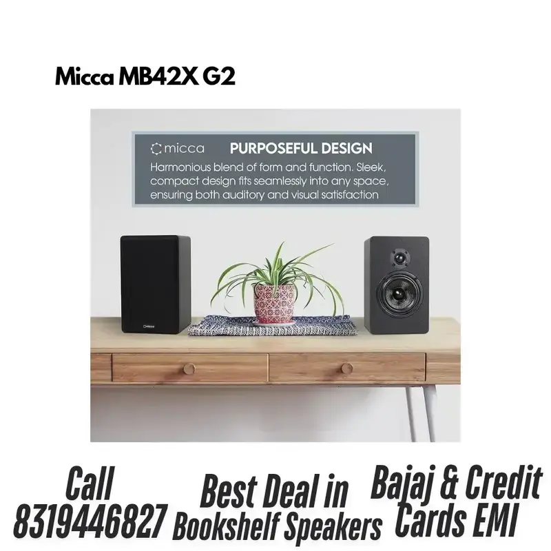 micca MB42X G2 最新モデル Amazon.com: Micca MB42X G2 Passive Bookshelf Speakers for