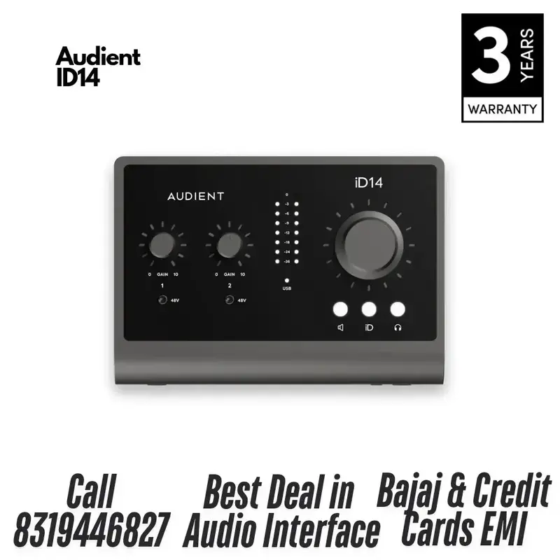 Buy Audient ID14 MKII Audio Interface Best Price Order Now