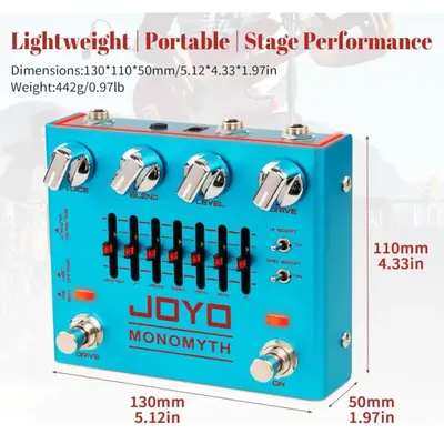 Buy JOYO R-26 Monomyth Bass Preamp and DI Effects Pedal online at