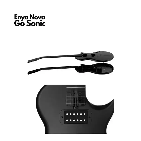 【徐々に値下げ中】Enya Nova Go Sonic ブラック Enya Nova Go Sonic Smart Electric Guitar