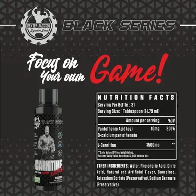 dexter l carnitine Buy Jackson Black Series liquid | Free from Amino Acid Optimized extraction technology of