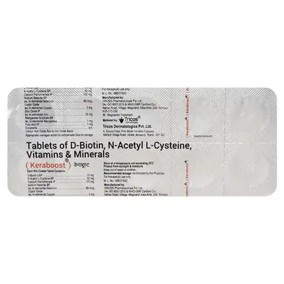 KERABOOST TAB for Fast Relief | Micro Chemist