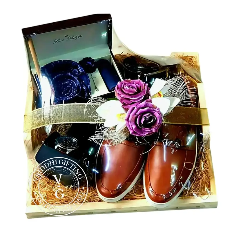 Buy Gents Trousseau Packing, Footwear online at best price | Vriddhi Gift  Packing Services.