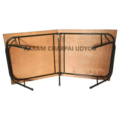 Buy Portable Iron Ply Folding Bed Iron Cot Foldable Bed online at
