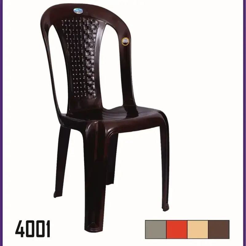Buy Neelgagan 4001 without Arm Plastic Chair online at best price