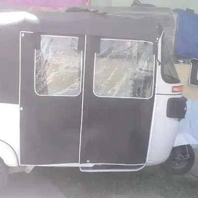Buy Bajaj Auto Rickshaw Side Curtain online at best price | ARIF ...