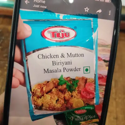 Buy TEJU BIRYANI MRP 30 RS 10 SHEET online at best price BABU