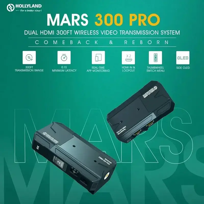 Buy Hollyland Mars 300 PRO HDMI Wireless Video Transmitter