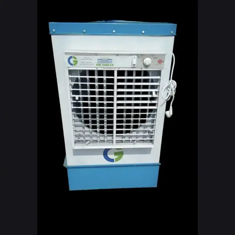 Buy crompton greaves metal body cooler Factory Sale Desert Crompton Blue White Metal Air Cooler 15 L 20 Feet at 9500 piece in Gorakhpur
