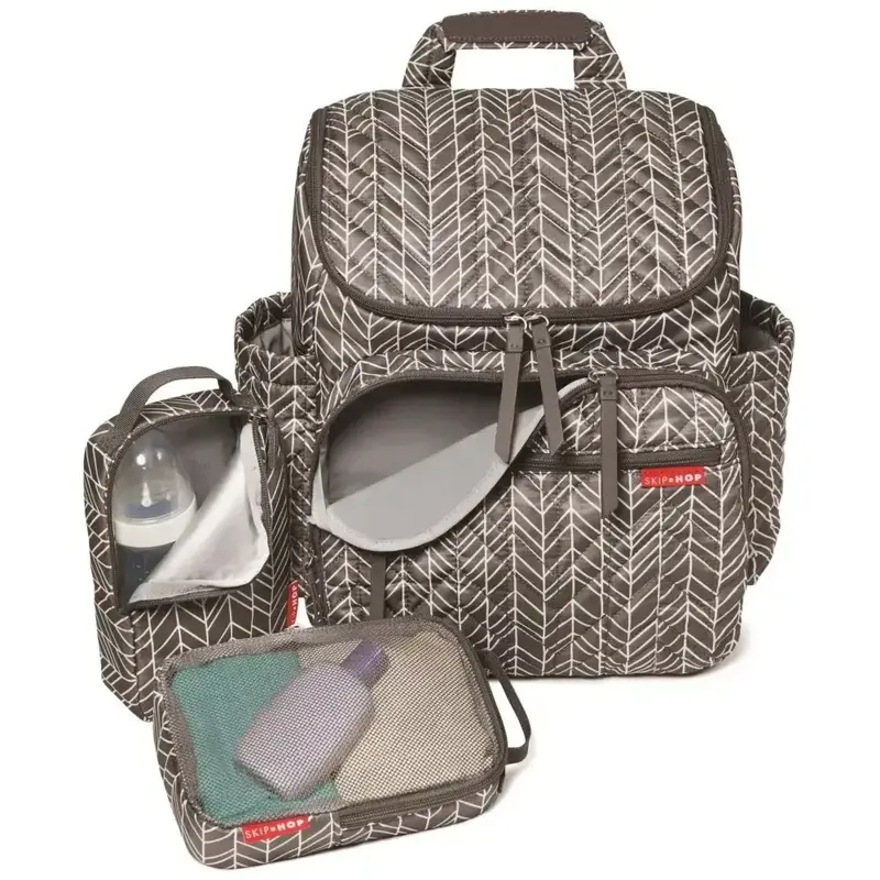 Skip Hop Forma Backpack Diaper Bag Grey Feather, 200376)
