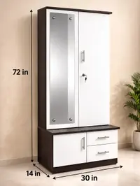 Buy GB Furniture Revolving Dressing Table with Mirror and Storage Onlin
