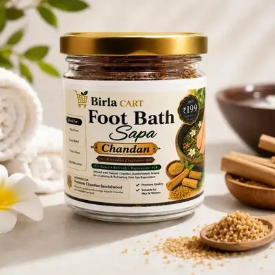 Birla cart foot Bath Sapa chandan fragrance